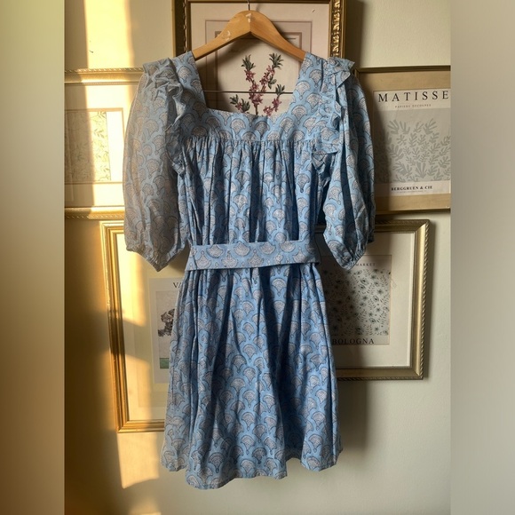 NEW Emerson Fry ADELINA LONG SLEEVE DRESS SUNDAY FLOWERS ORGANIC small - Picture 11 of 12